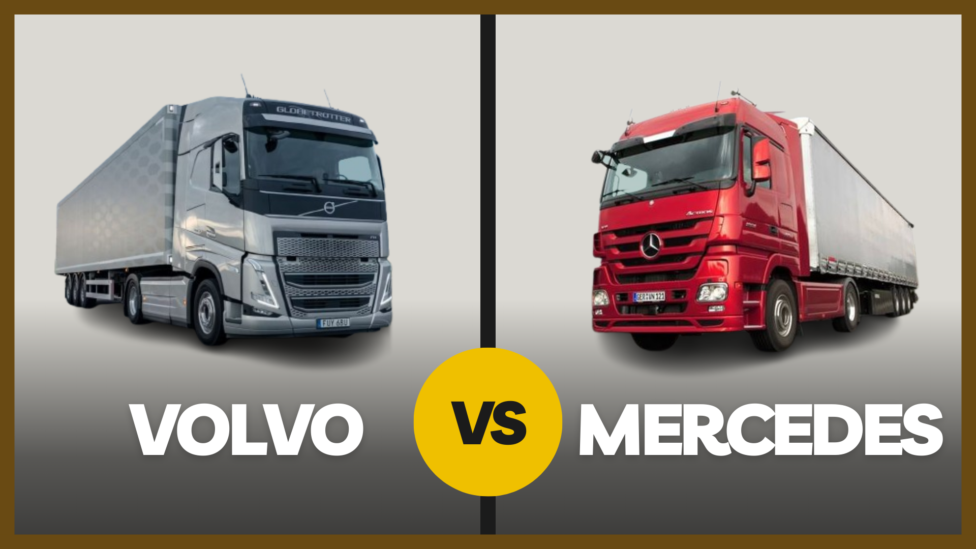 Mercedes Acros чи  Volvo FH