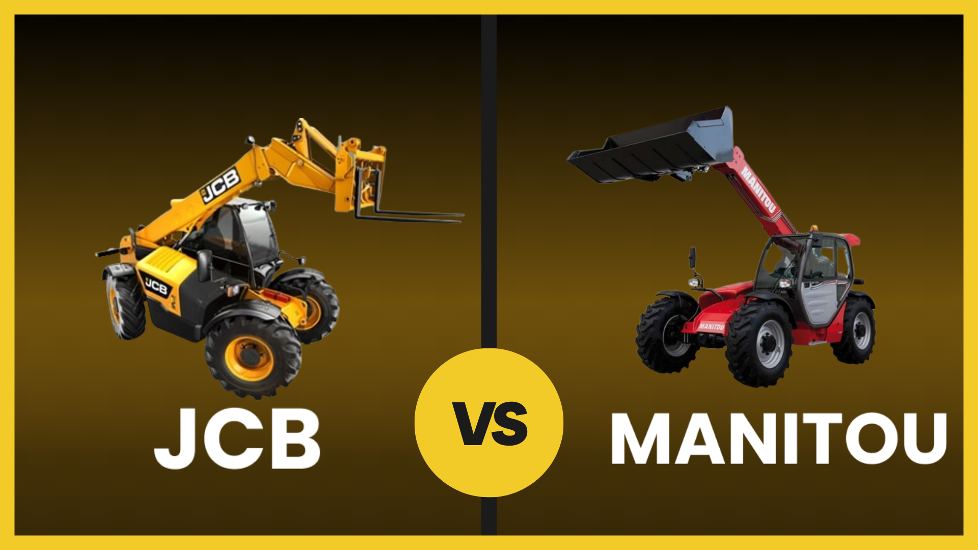 Телескопічні навантажувачі JCB vs Manitou