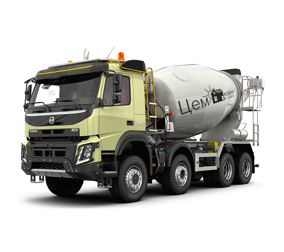 Concrete mixer truck