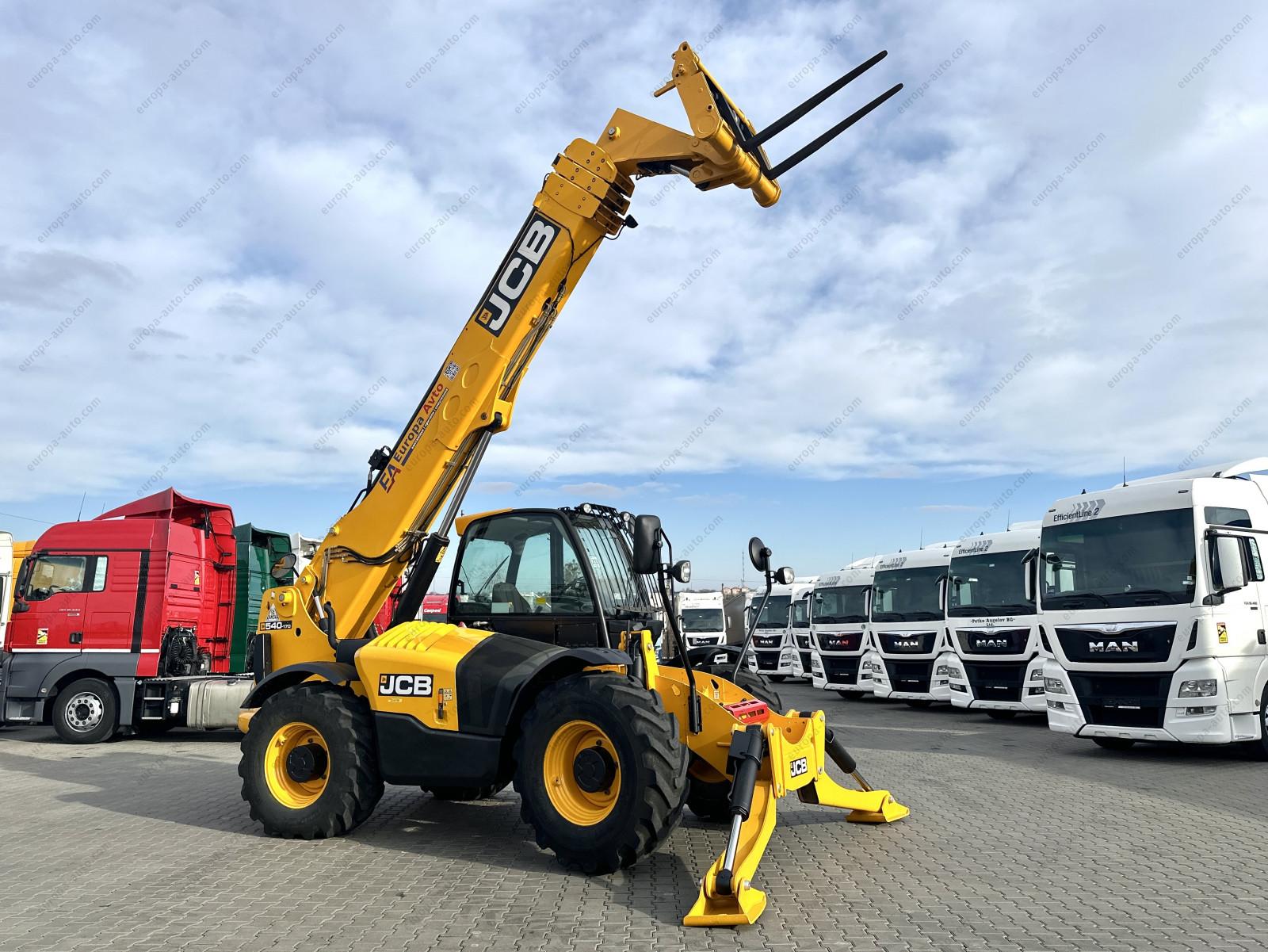 JCB 540-170 83 kw 2015 телескопічний навантажувач - 1