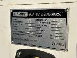Дизельний генератор PLUS POWER GF2-60 (60 кВт) - 5