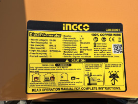 Дизельний генератор INGCO GDE50001(4.5-5.0 кВт) - 4