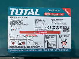Дизельний генератор TOTAL TP430001 - 2