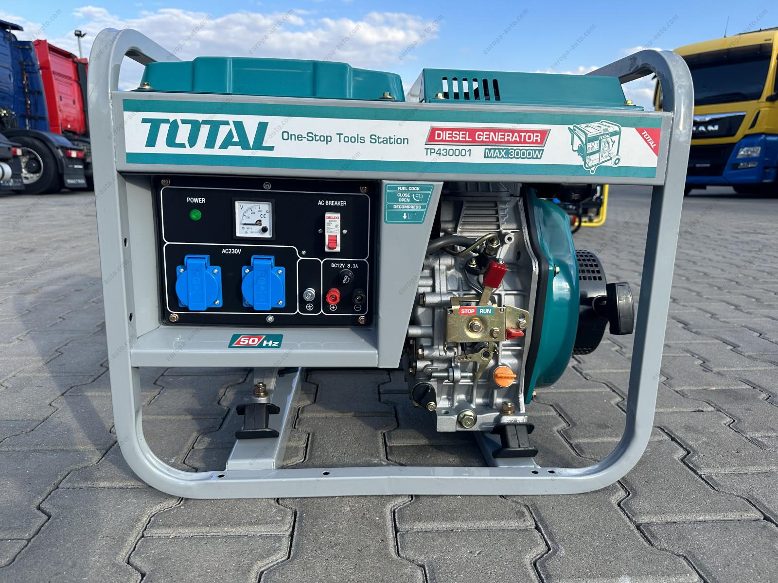 Дизельний генератор TOTAL TP430001 - 1