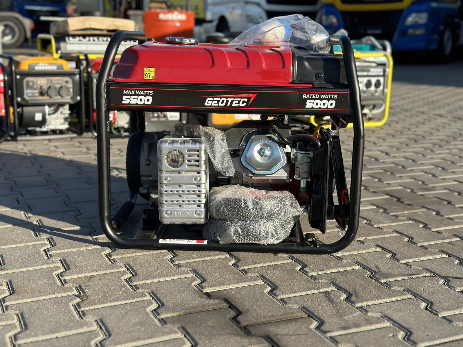 Бензиновий генератор GEOTEC GTG-6000 (5.0-5.5 кВт) - 1