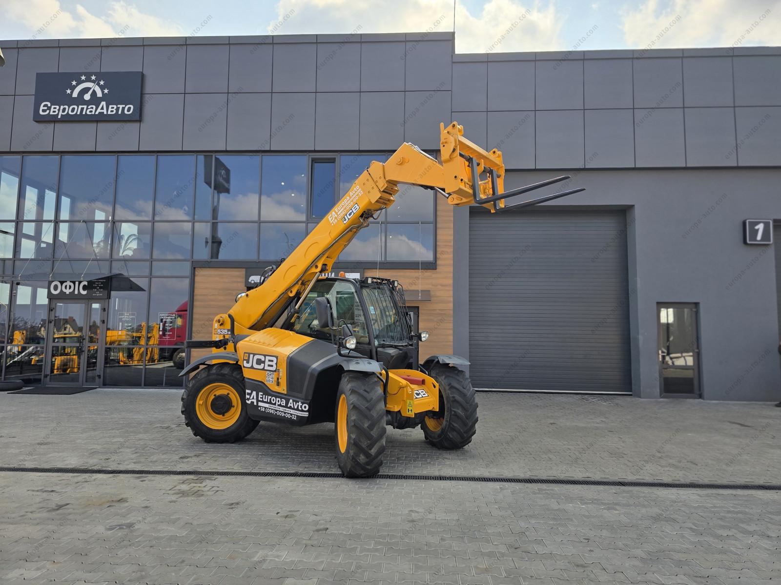 Телескопічний навантажувач JCB 535-95 2014 року - 1