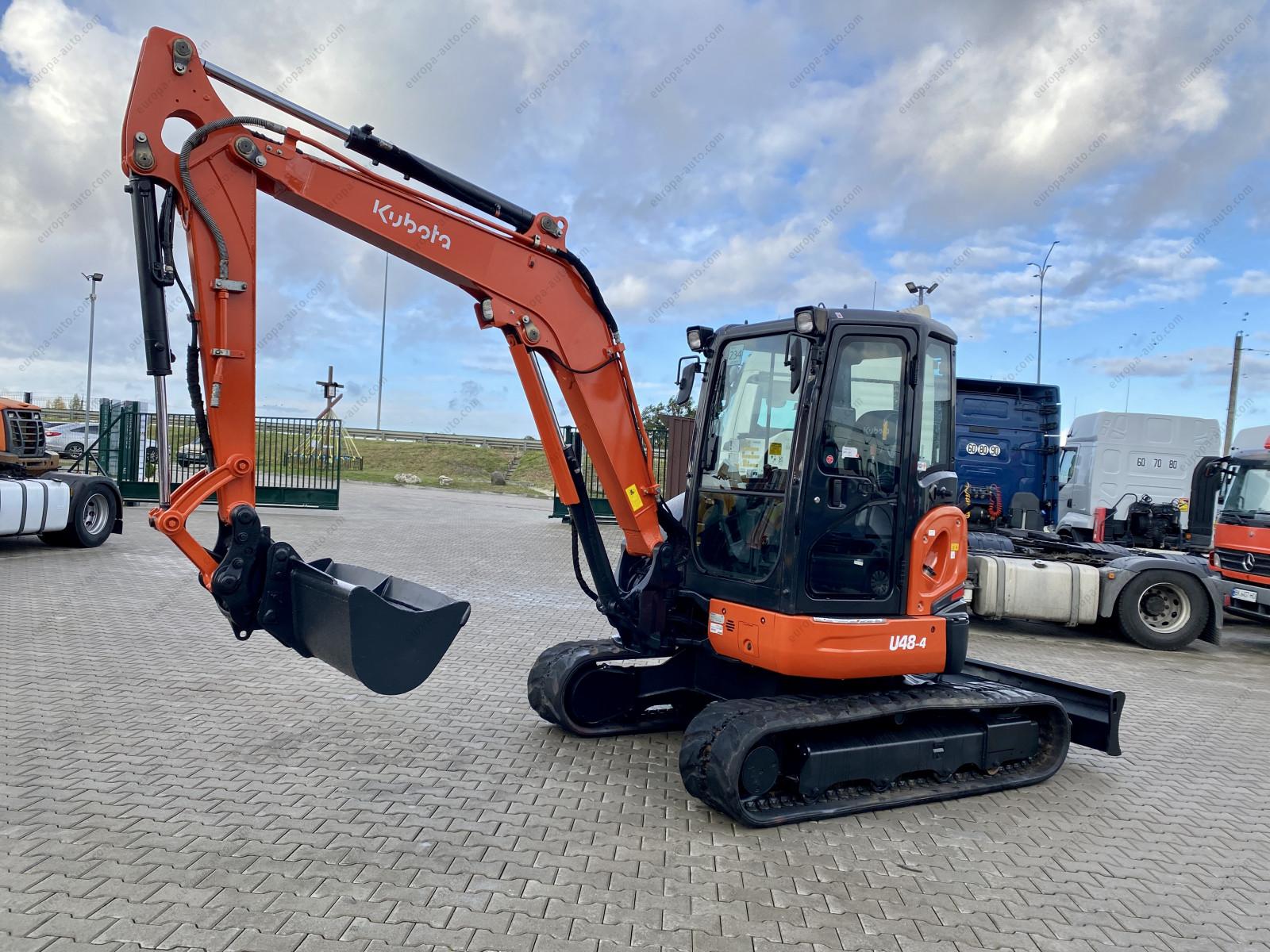 Міні-екскаватор Kubota U 48-4 - 2016 рік - 1