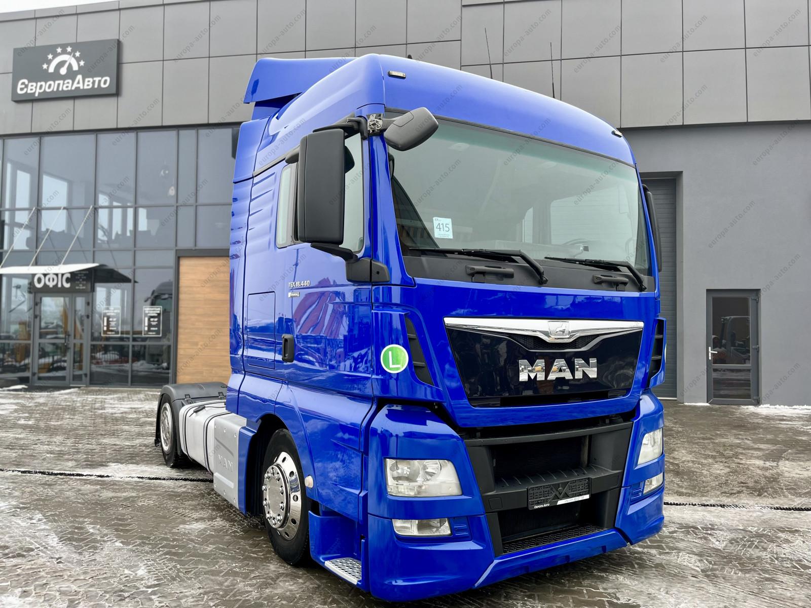 EURO 6 тягач MAN TGX 18.440 МEGA - 1
