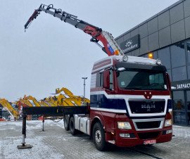 Маніпулятор на базі трьохосного тягача MAN 28.480 - 2012 рік