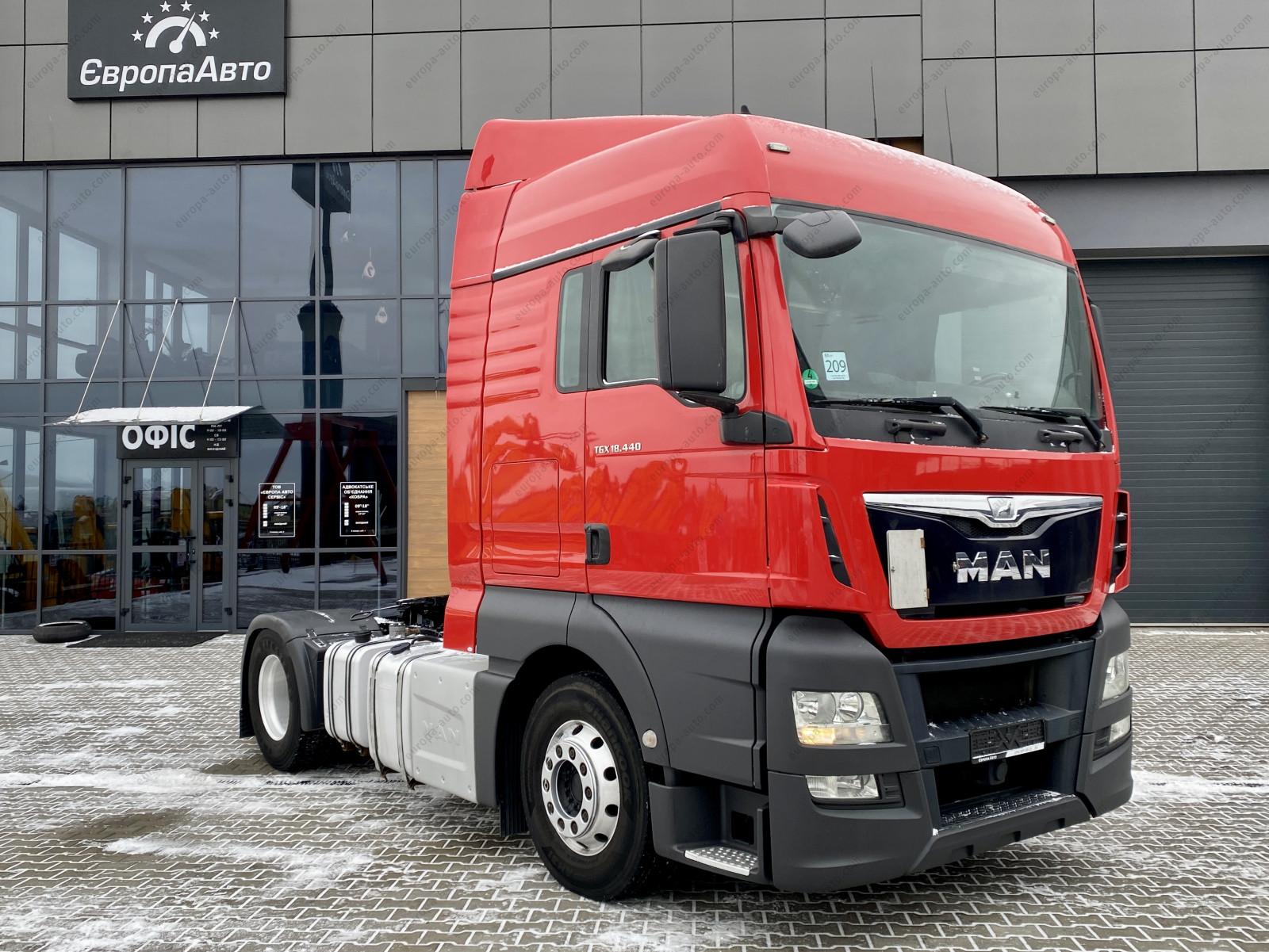 EURO 6 тягач MAN TGX 18.440 - 2015 рік - 1