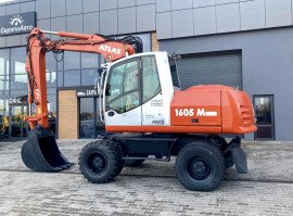 Колісний повноповоротний ескаватор  Atlas 1605M - 2007 рік - 2