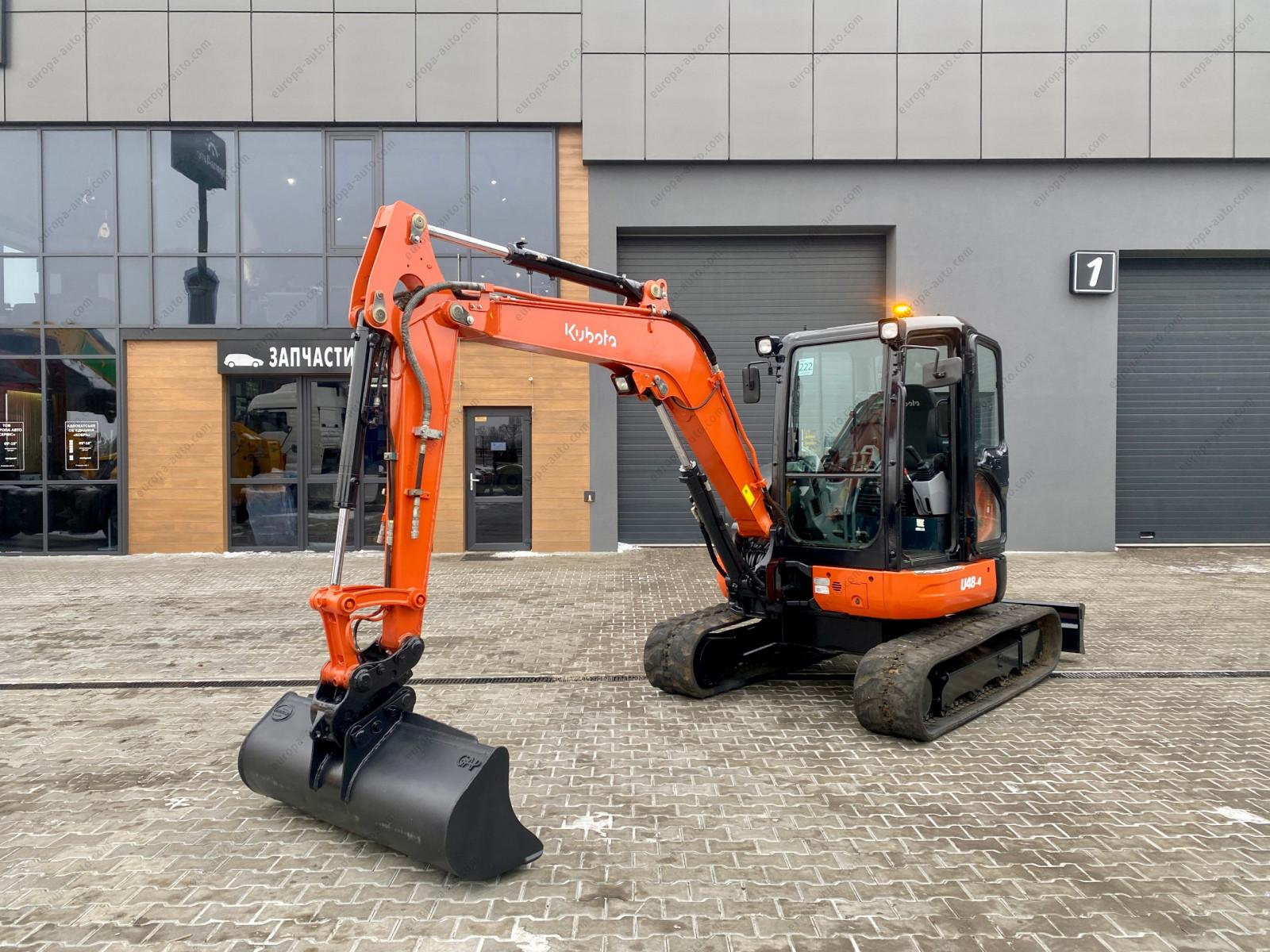 Міні-екскаватор Kubota U 48-4 - 2016 рік - 1