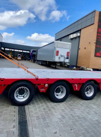 Напівпричіп низькорамна платформа (трал) Faymonville STN-3UB - 2009 рік (copy) - 3