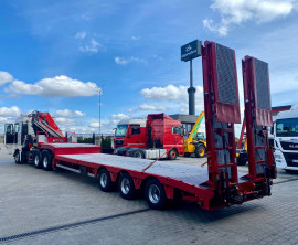 Напівпричіп низькорамна платформа (трал) Faymonville STN-3UB - 2009 рік (copy)