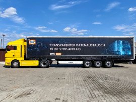 Тентований борт (штора) напівпричіп - Krone  - 5