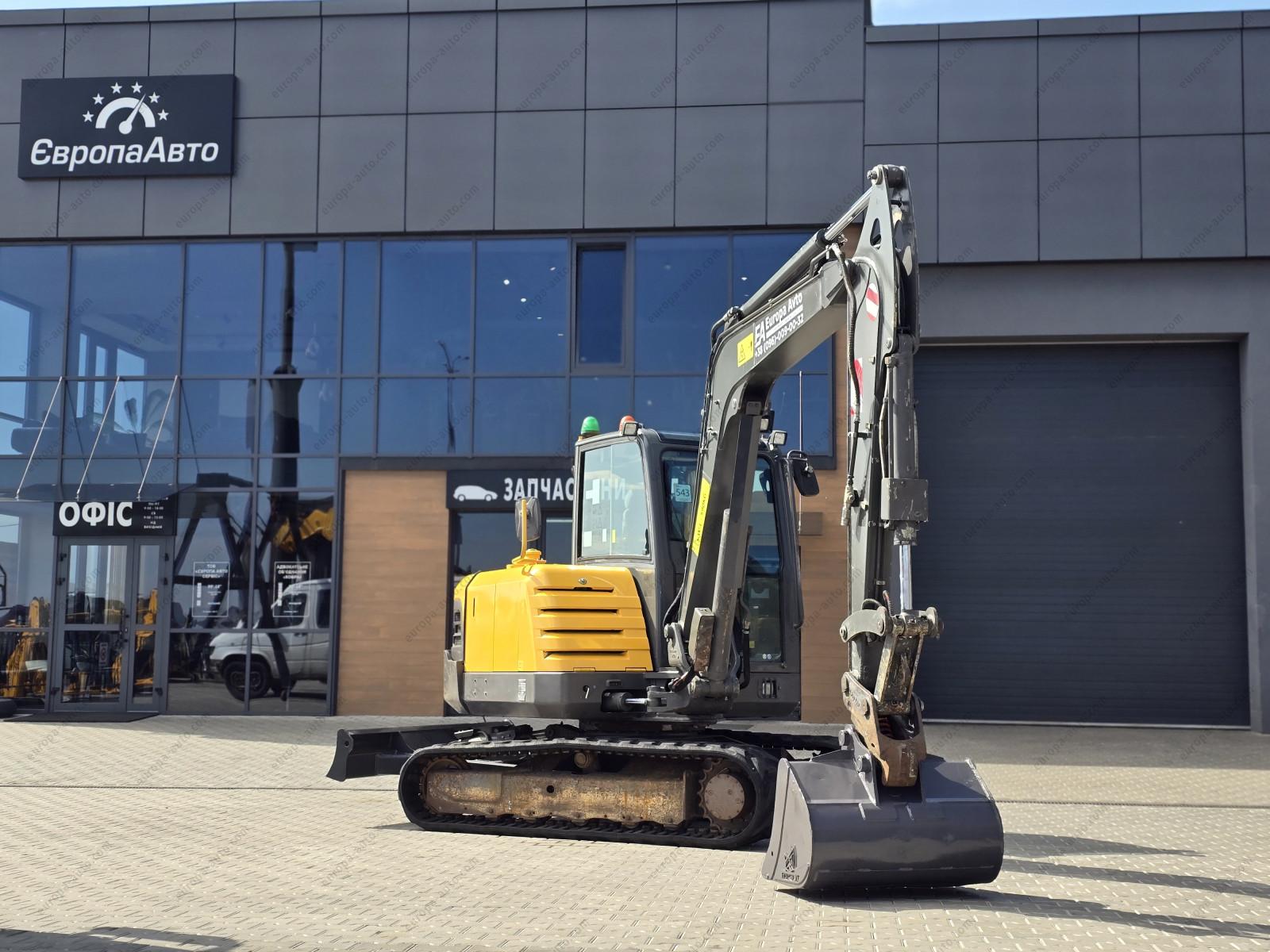  Volvo EC55C  | 2016 | Mini Excavator  - 1