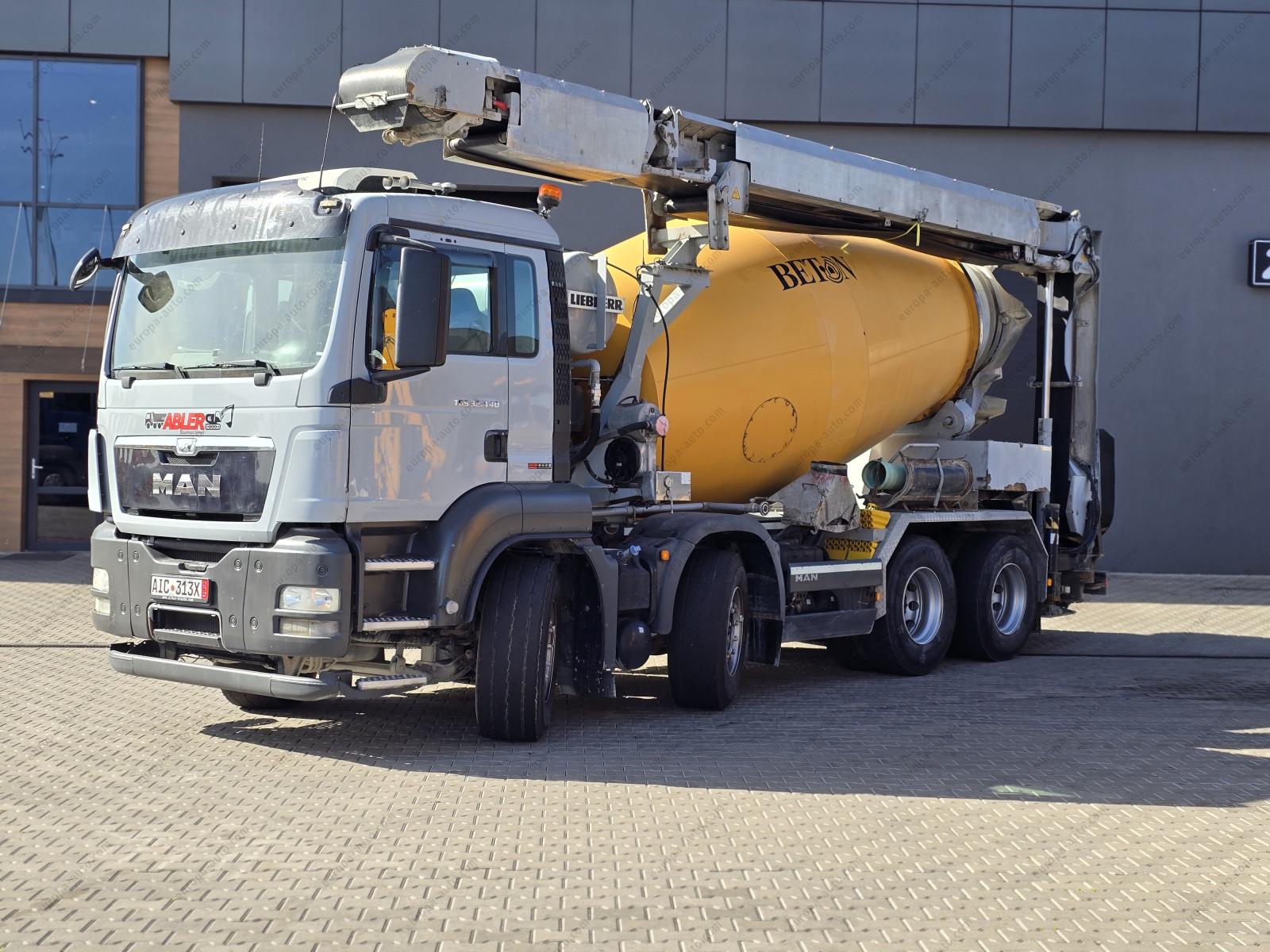 MAN TGS 32.440 | concrete mixer with conveyor | 2013 p - 1