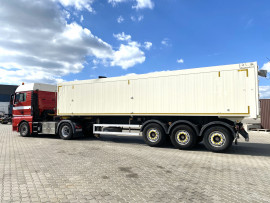 Aluminum tipper semitrailer Zaslaw.  - 2