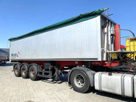 Aluminum tipper semitrailer FEBER Inter Cars. - 4
