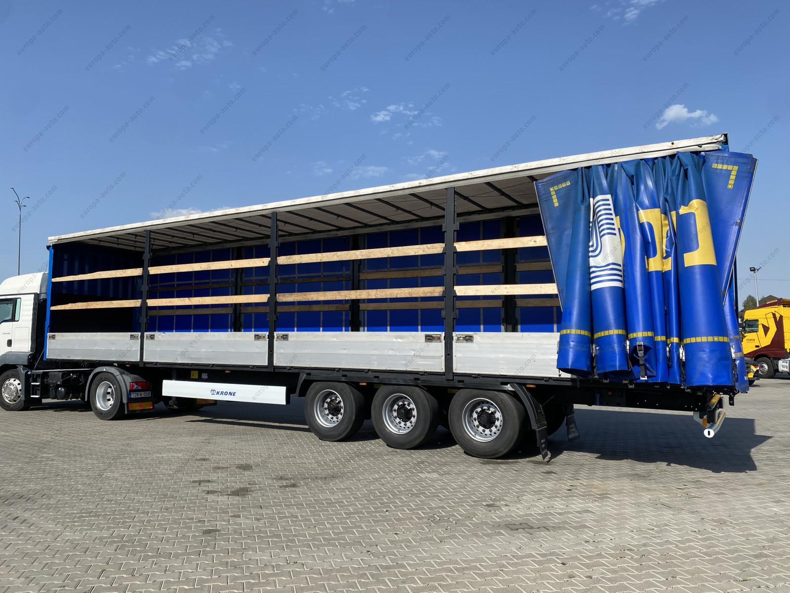  KRONE SD tilt semitrailer - 1